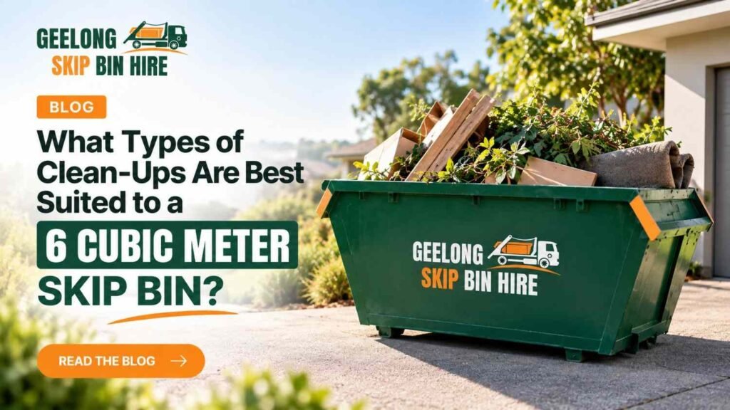 6 Cubic Metre Skip Bin